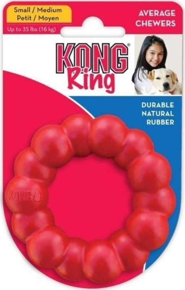 Kong Ring Köpekler için Yüzük Şeklinde Çok Amaçlı Isırma Oyuncağı S/M - Image 1