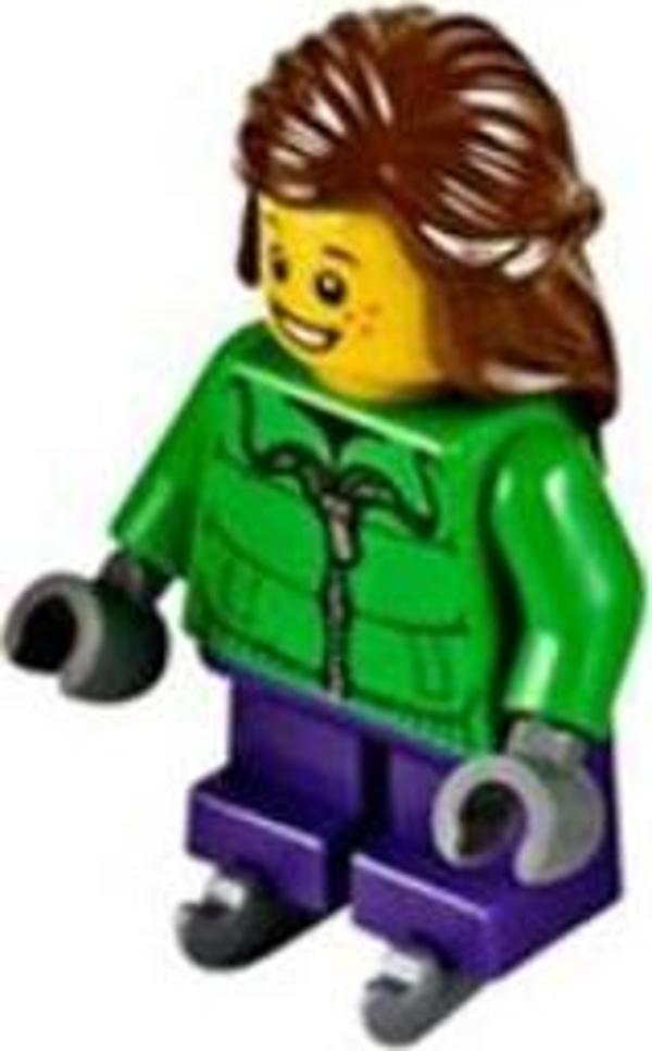 Lego Minifigür Advent Calendar 2014 City Girl on Ice Skates 60063-9 - Image 1