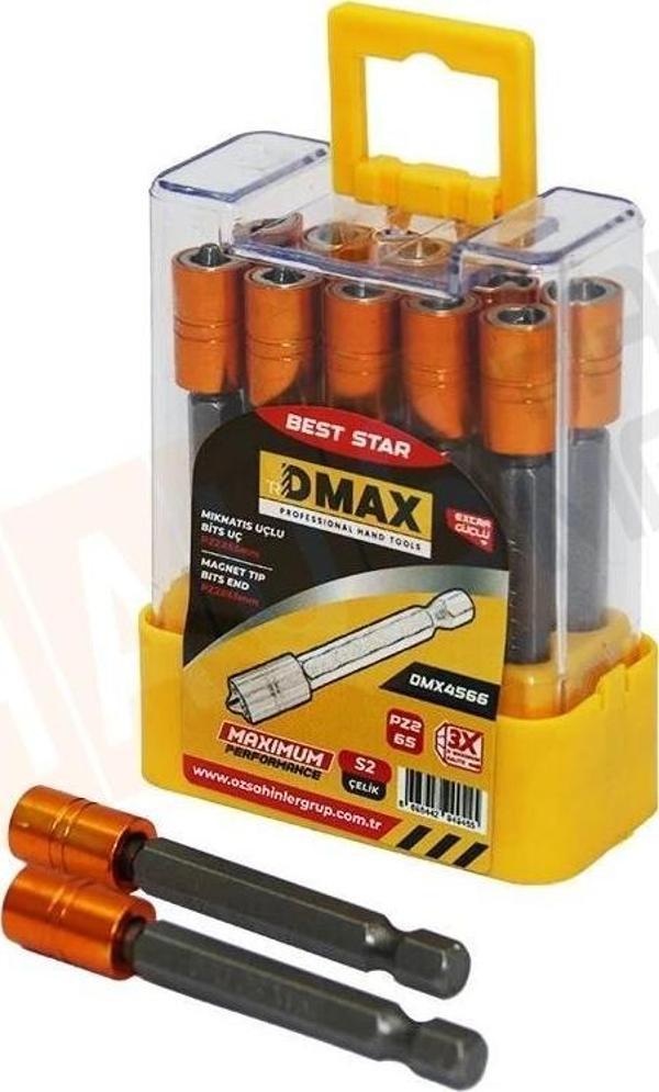 DMAX -4566 ( Pz2 X 65mm ) Mıknatıs Uçlu Bits - Image 1
