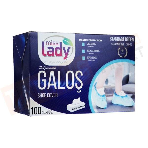 MİSS LADY-2087 ( 100PCS ) TEK KULLANIMLIK GALOŞ (KUTULU PAKET ) - Image 1