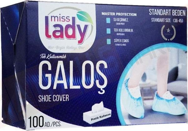 MİSS LADY-2087 ( 100PCS ) TEK KULLANIMLIK GALOŞ (KUTULU PAKET ) - Image 1