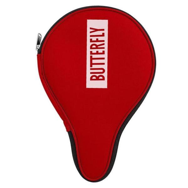 Butterfly Round Case Masa Tenisi Raket Kılıfı Kırmızı - Image 1