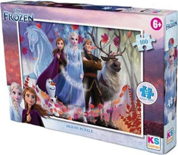 Ks Games Puzzle Frozen 100 Parça - Image 1
