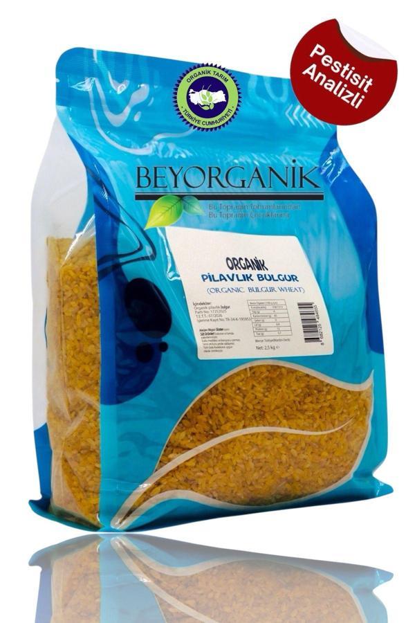 Beyorganik Organik Pilavlık Bulgur 2,5Kg (Pestisit Ve Aflatoksin Analizli) - Image 1