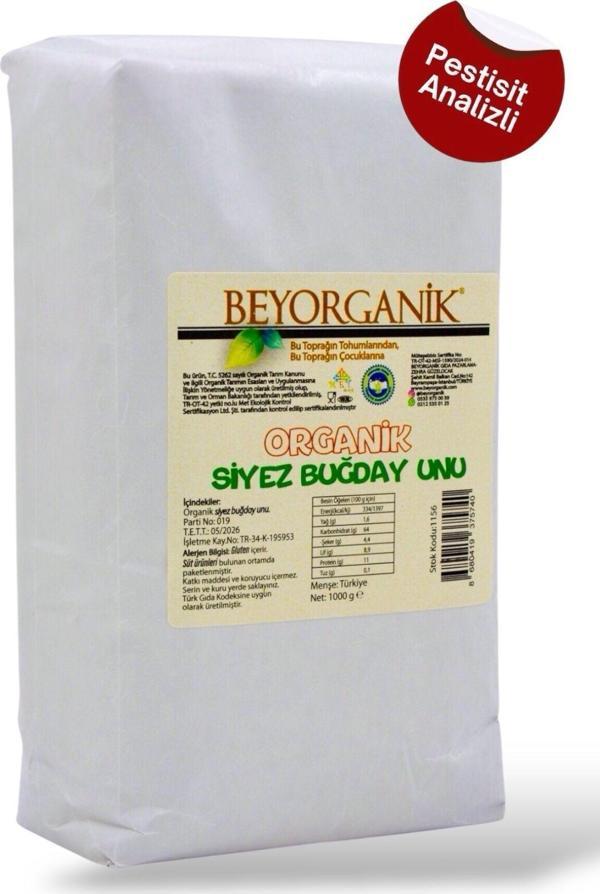 Beyorganik Organik Siyez Buğday Unu 1Kg (Pestisit Ve Aflatoksin Analizli) - Image 1