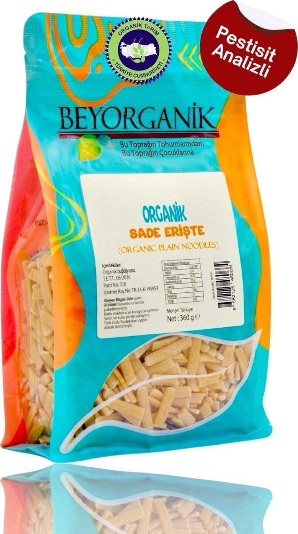 Beyorganik Organik Sade Erişte 360Gr - Image 1