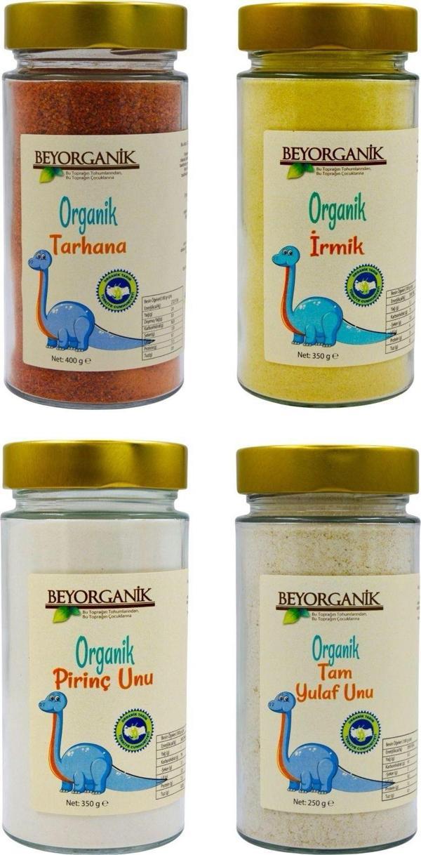 Beyorganik Organik Bebek Ek Gıda Paketi 4'Lü Cam - Image 1