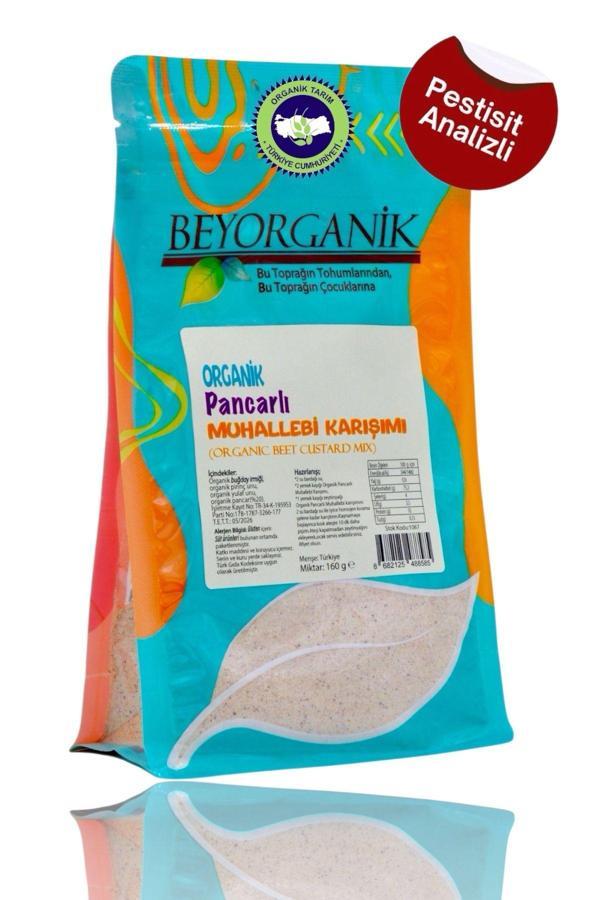 Beyorganik Organik Pancarlı Muhallebi Karışımı 160Gr - Image 1