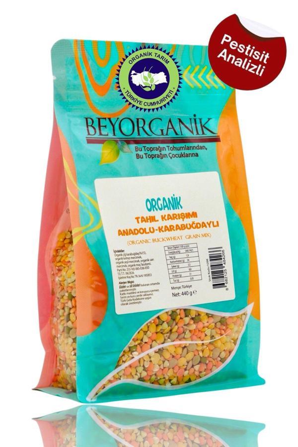 Beyorganik Organik Karabuğdaylı Çorbalık Tahıl Karışımı 440Gr (Pestisit Ve Aflatoksin Analizli) - Image 1