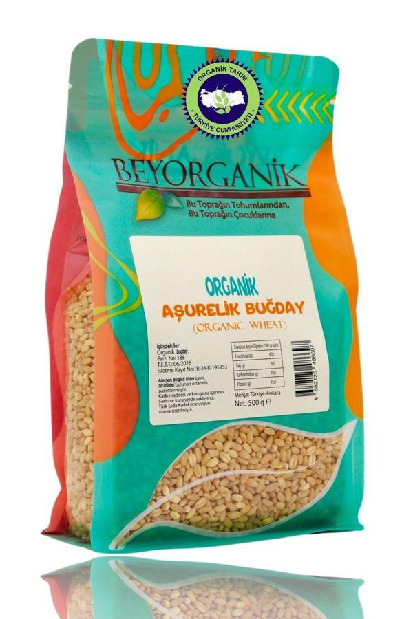 Beyorganik Organik Aşurelik Buğday 500Gr (Pestisit Ve Aflatoksin Analizli) - Image 1