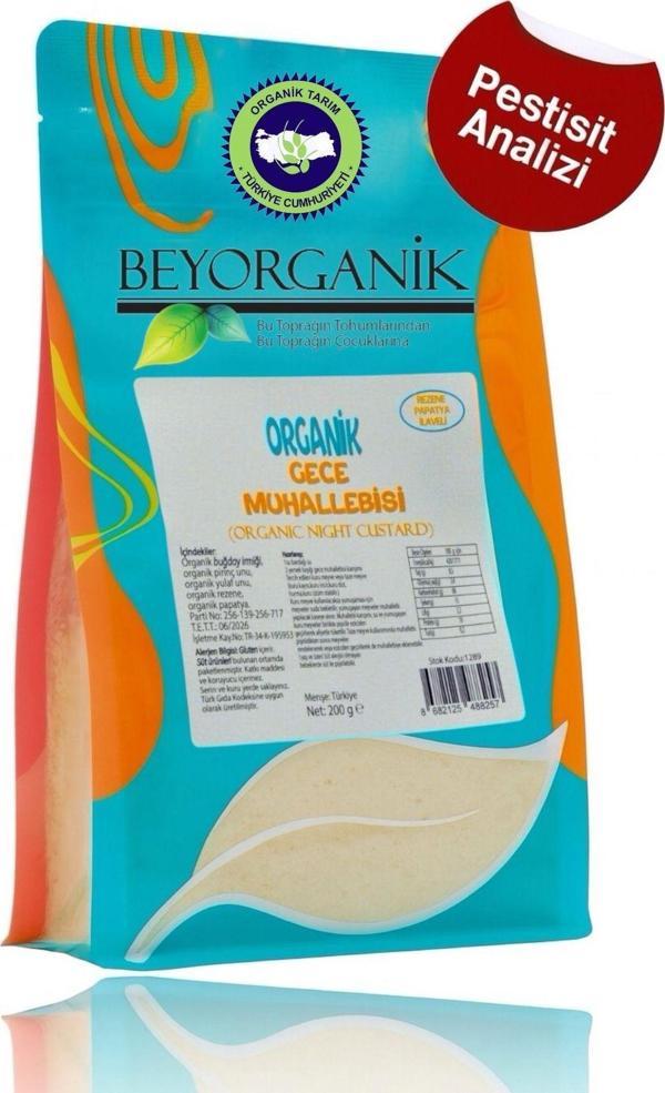Beyorganik Organik Gece Muhallebisi (Pestisit Ve Aflatoksin Analizli) 200Gr (Papatya Ve Rezene Ilaveli) - Image 1