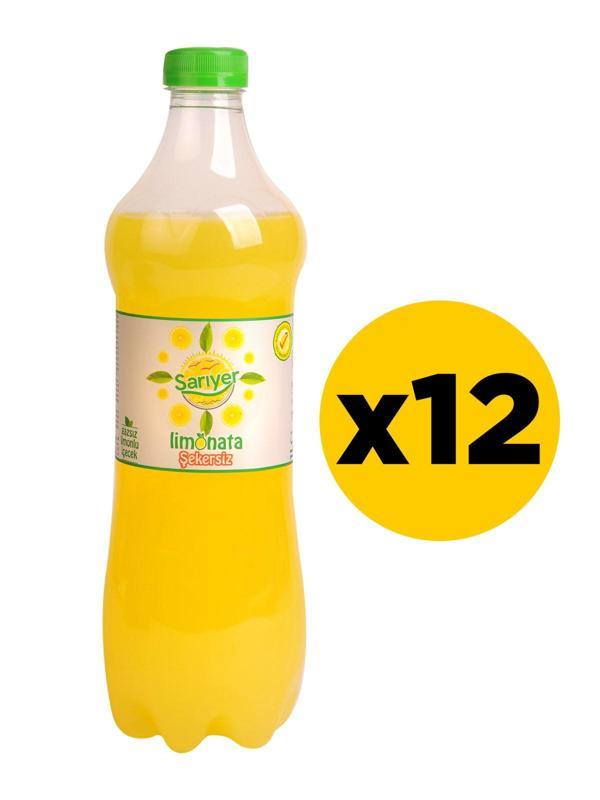 Sarıyer Limonata 1 lt Şekersiz x 12 Adet - Image 1