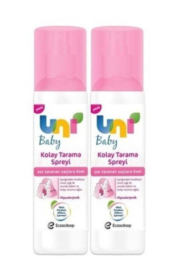 Uni Baby Kolay Tarama Spreyi 200 ml 2 Adet - Image 1