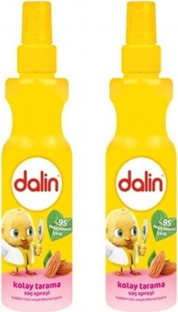 Dalin Kolay Tarama Saç Spreyi Badem Özü Ve Panthenol 200 ml 2 Adet - Image 1