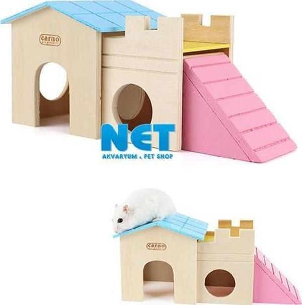 HAMSTER EVİ AHŞAP NO 515 ÖLÇÜ : 24.2 × 10 × 10 Cm  - Image 1