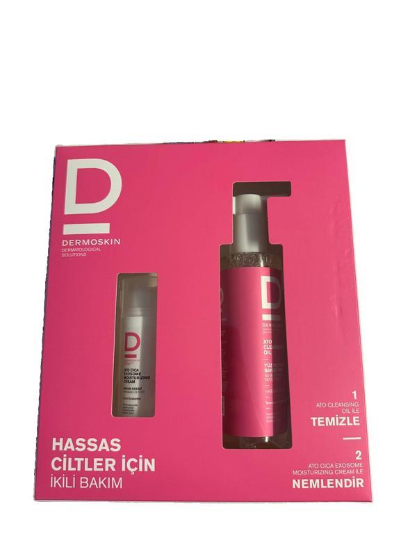 DERMOSKIN ATO CICA HASSAS CİLT KOFRE BAKIM KREMİ 33ML+CLEANSING OIL 200ML - Image 1