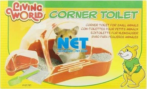 Living World Hamster Tuvaleti Kırmızı  - Image 1