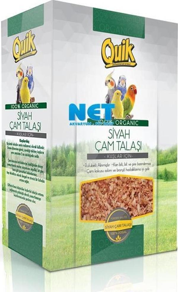 Quik Flora Siyah Çam Talaşı 50 gr. Bit ve Pire  Barındırmaz - Image 1