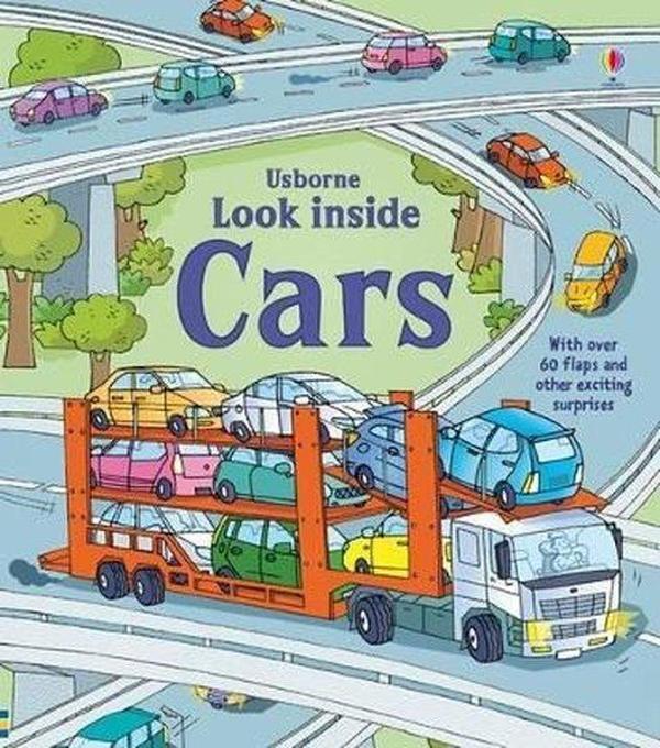 Look Inside Cars - Usborne - Image 1