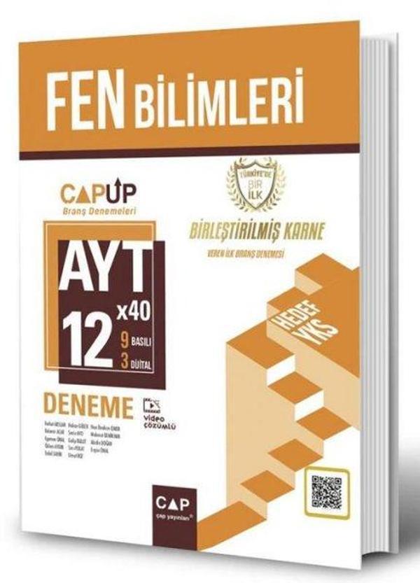 2023 AYT Fen Bilimleri 12x40 Up Deneme - Çap Yayınları - Image 1