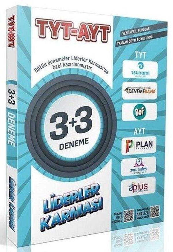 TYT AYT 3+3 Deneme - Liderler Karması - Image 1