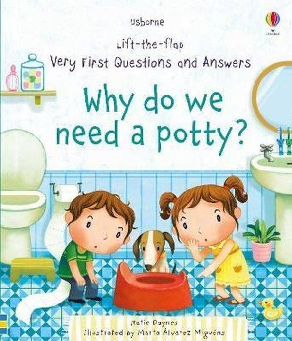 Very First Questions and Answers Why do we need a potty? - Usborne - Image 1