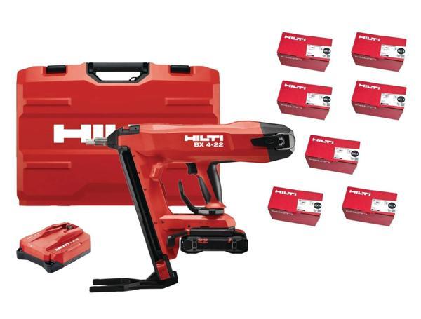 Hilti BX 4-22 AKÜLÜ ÇİVİ ÇAKMA TABANCA SETİ (7.000 Adet Çivi Dahil) - Image 1