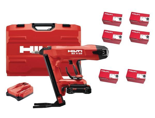 Hilti BX 4-22 AKÜLÜ ÇİVİ ÇAKMA TABANCA SETİ (6.000 Adet Çivi Dahil) - Image 1