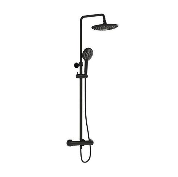 Vitra AquaHeat Bliss 240 2F Duş Sistemi , mat siyah - Image 1