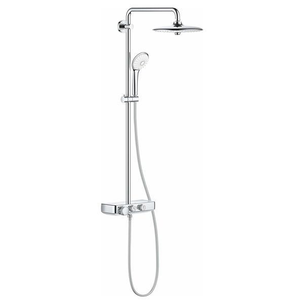Grohe Euphoria SmartControl System 260 Mono Duvara Monte Termostatik Bataryalı Duş Sistemi - 26509000 - Image 1