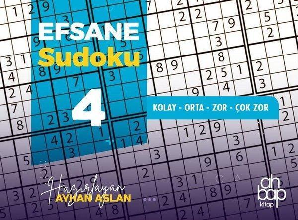 Ahbap Kitap Efsane Sudoku - 4 - Ahbap Kitap - Image 1