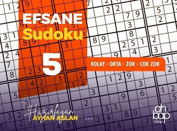 Ahbap Kitap Efsane Sudoku - 5 - Ahbap Kitap - Image 1