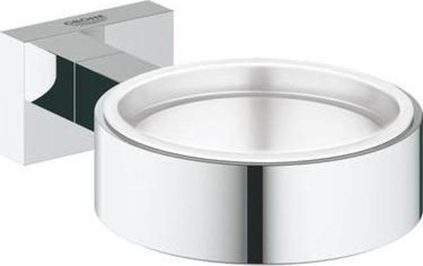 Grohe Essentials Cube Sabunluk Ve Diş Fırçalık Tutacağı Banyo Aksesuarı - 40508001 - Image 1