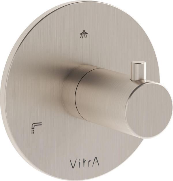 VitrA Origin A4262434 Ankastre 3 Kollu Yönlendirici Fırçalı Nikel - Image 1