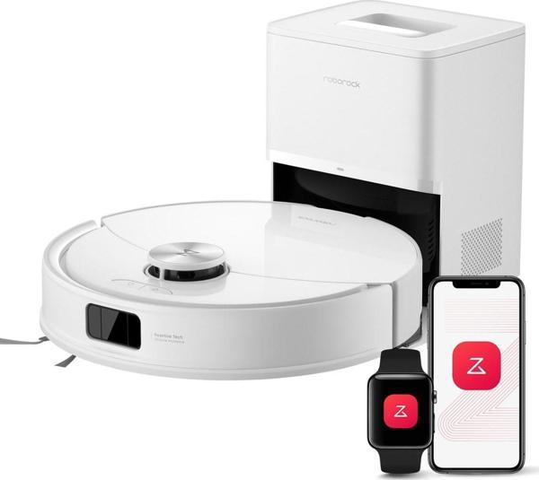 S8 Pro Plus Akıllı Beyaz Robot Süpürge 10.00 HyperForce Emiş Gücü - Image 1