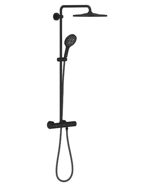Grohe Rainshower Smartactive 310 Duvara Monte Termostatik Bataryalı Duş Sistemi - 22119KF0 - Image 1