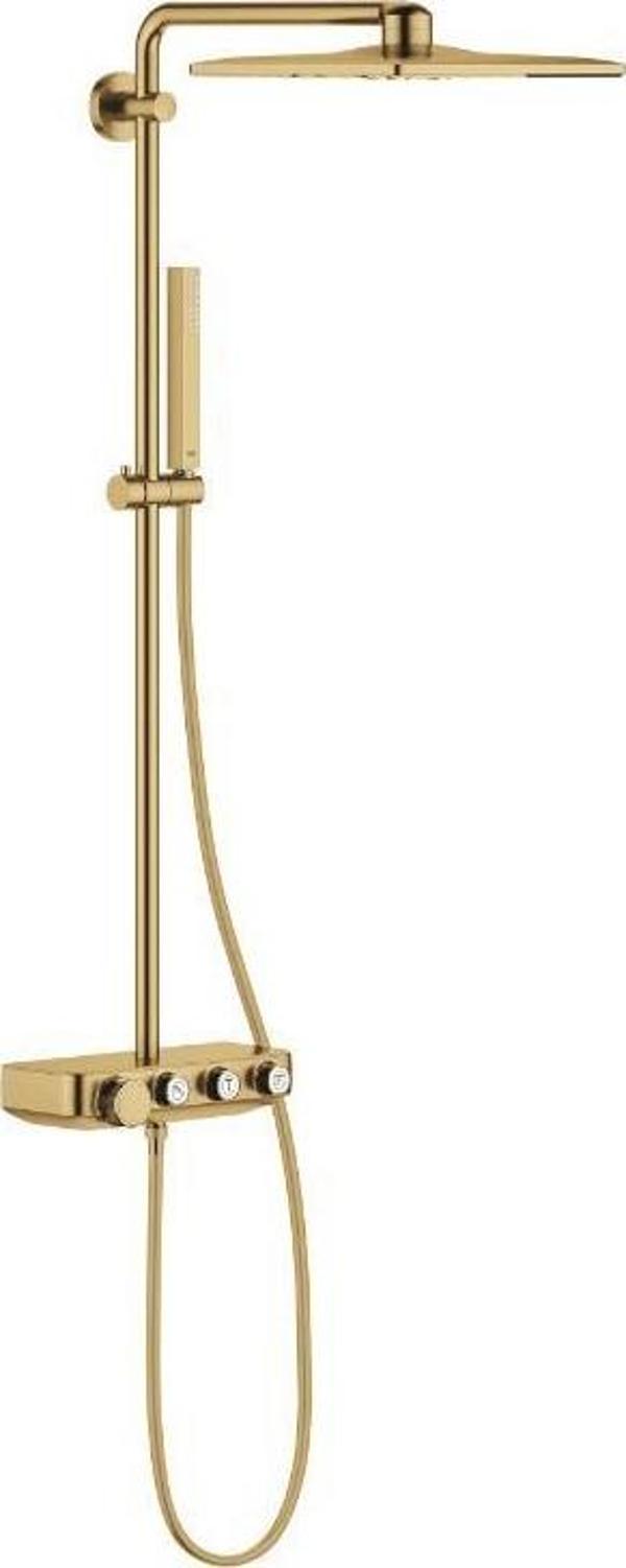 Grohe Euphoria SmartControl System 310 Cube Duo Duvara Monte Termostatik Bataryalı Duş Sistemi - 26508GN0 - Image 1