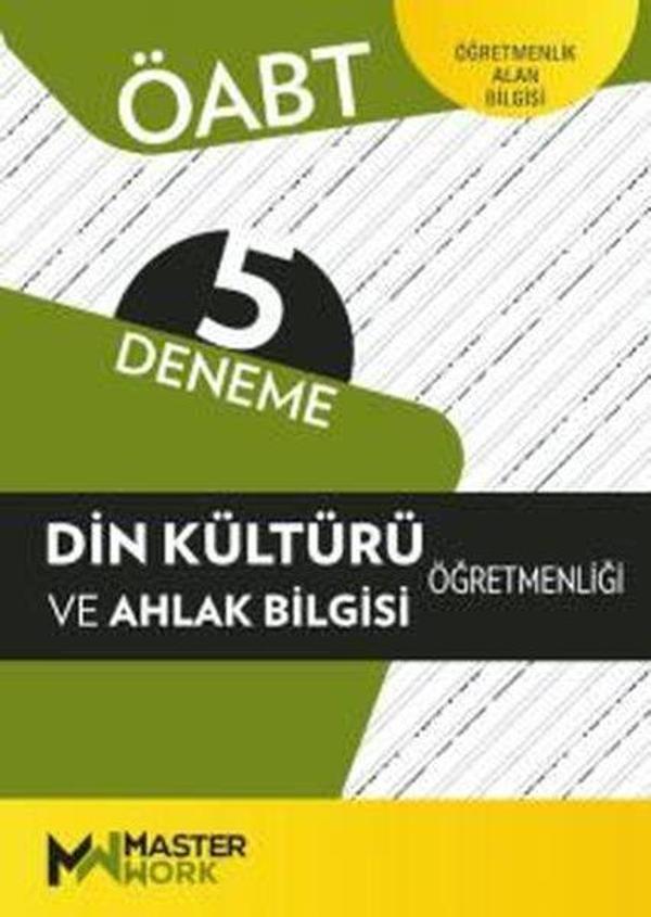 ÖABT Din Kültürü ve Ahlak Bilgisi Öğretmenliği - 5 Deneme - Masterwork - Image 1