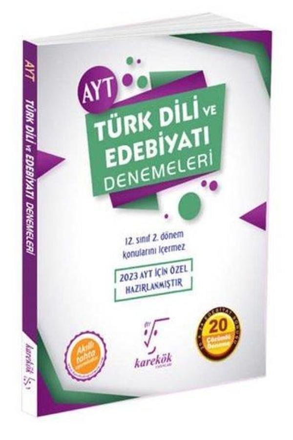 2023 AYT Türk Dili ve Edebiyatı Özel 20'li Deneme - Karekök Eğitim Yayınları - Image 1