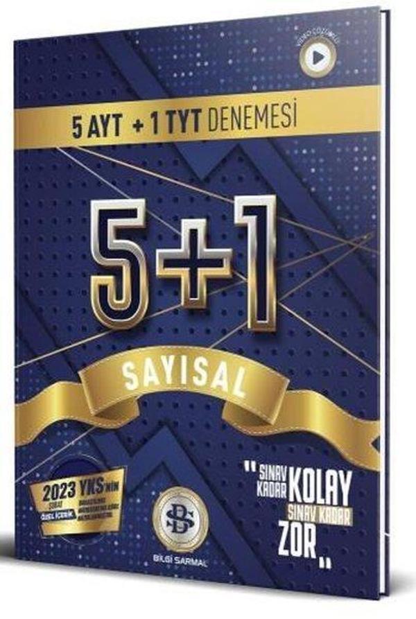 TYT AYT Sayısal 5+1 Deneme - 2023 Özel Baskı - Bilgi Sarmal Yayınları - Image 1