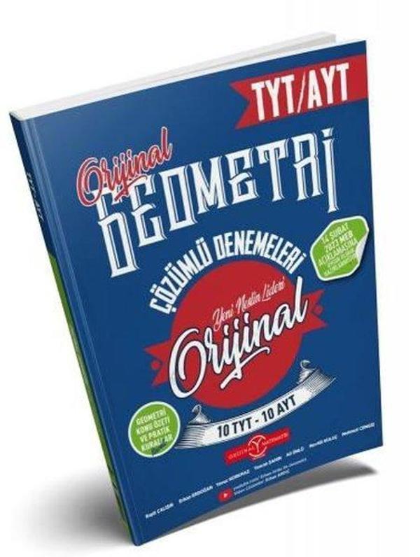 TYT AYT Geometri 20'li Deneme - 2023 Özel Baskı - Orijinal Yayınları - Image 1