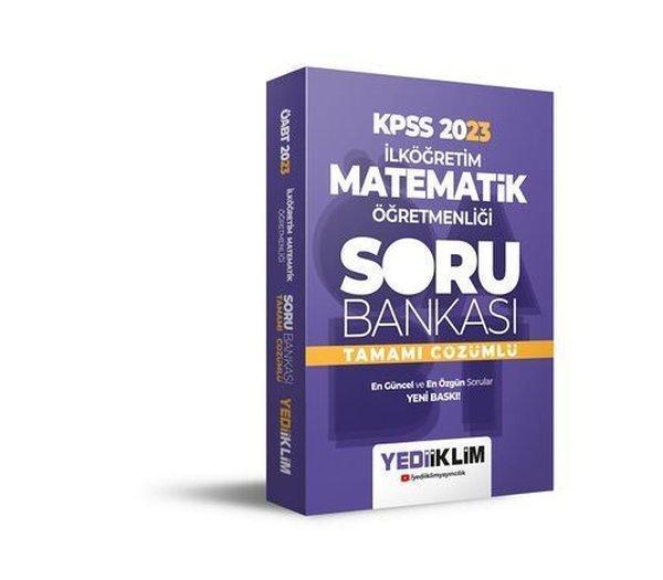2023 ÖABT İlköğretim Matematik Öğretmenliği Tamamı Çözümlü Soru Bankası - Yediiklim Yayınları - Image 1