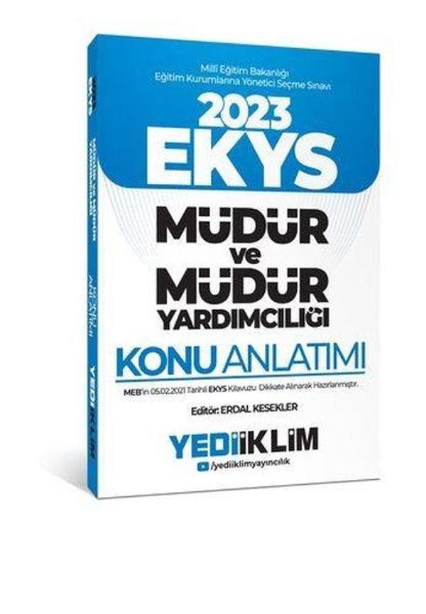 2023 MEB EKYS Müdür ve Müdür Yardımcılığı Konu Anlatımı - Yediiklim Yayınları - Image 1