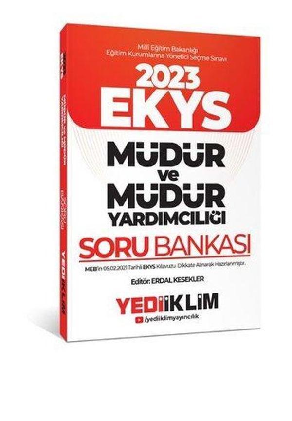 2023 MEB EKYS Müdür ve Müdür Yardımcılığı Soru Bankası - Yediiklim Yayınları - Image 1