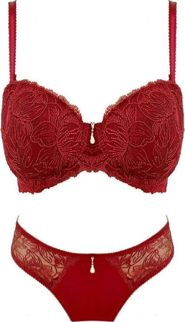 Le Jardin 5155-B Desteksiz-Balenli Silikon Nicolina Sütyen Takımı - Image 1