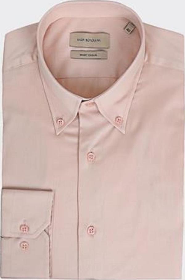 Erkek Yaka Düğmeli Gömlek-KAX4680S - Image 1