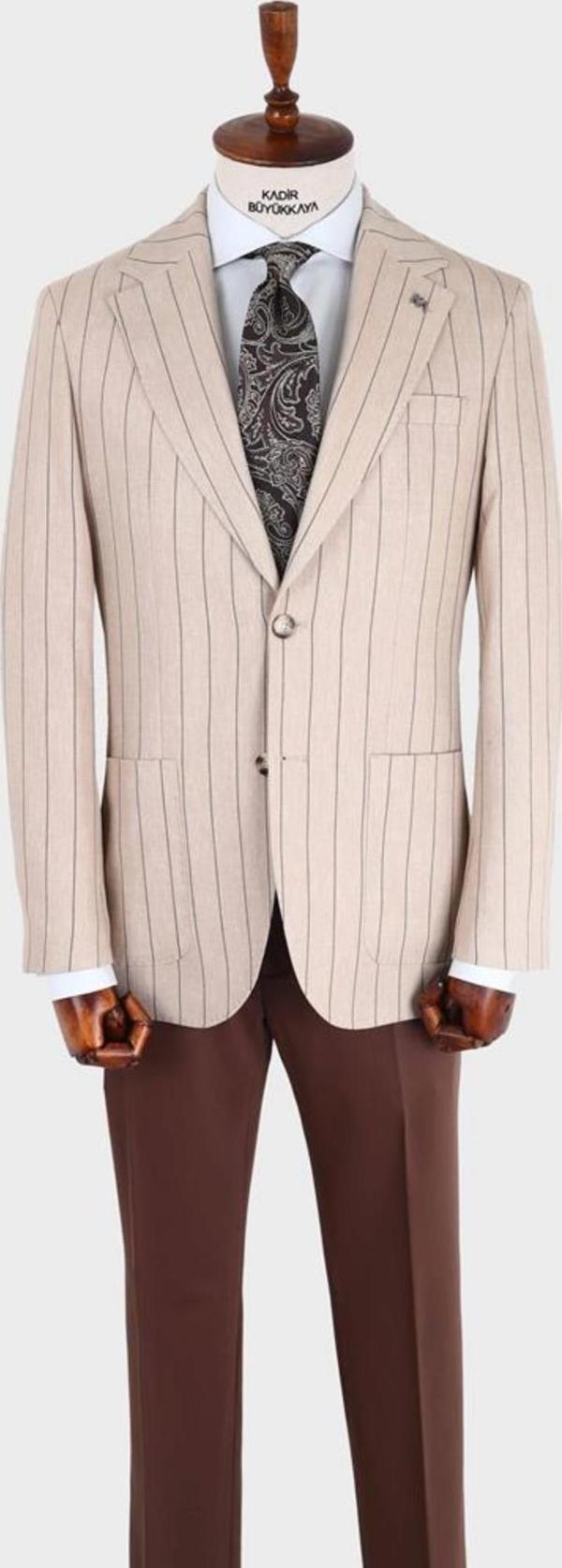 Kırlangıç Yaka Erkek Ceket-KAX5106S - Image 1