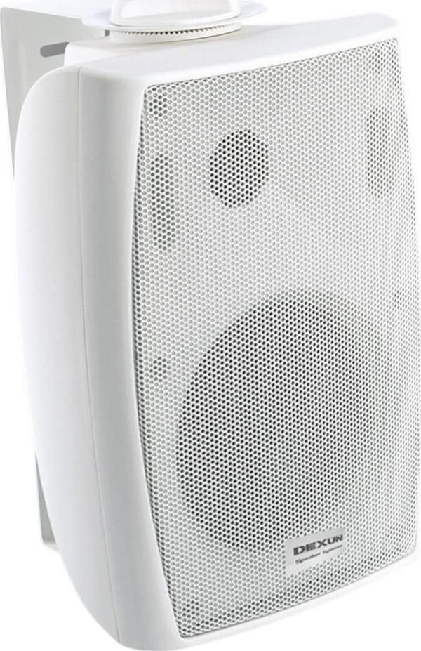 Dexun D-4 Beyaz 10 Cm 150 Watt 100v 4 İnç Trafolu Komutatörlü Sütun Hoparlör Okul Konferasn Salonu Cami Hoparlörü - Image 1