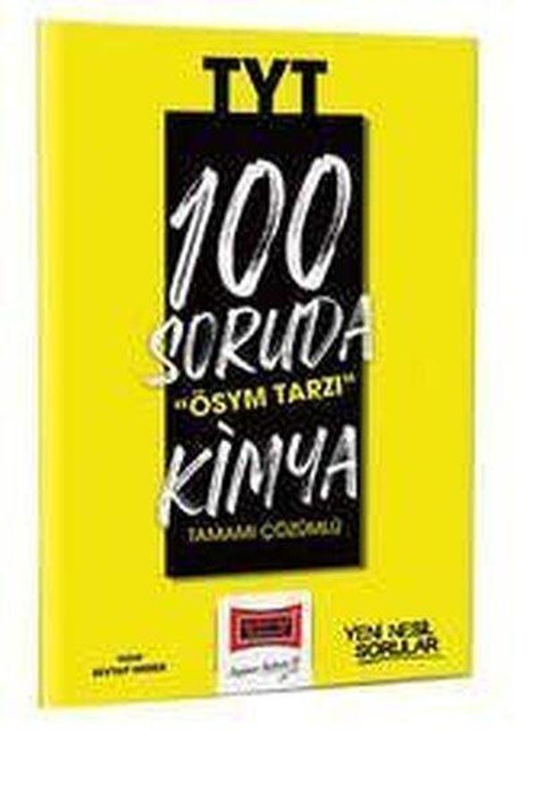 2023 100 Soruda ÖSYM Tarzı TYT Kimya Tamamı Çözümlü Soru Bankası - Yargı Yayınları - Image 1