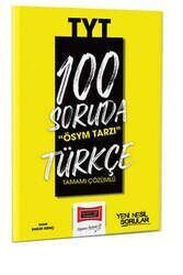 2023 100 Soruda ÖSYM Tarzı TYT Türkçe Tamamı Çözümlü Soru Bankası - Yargı Yayınları - Image 1